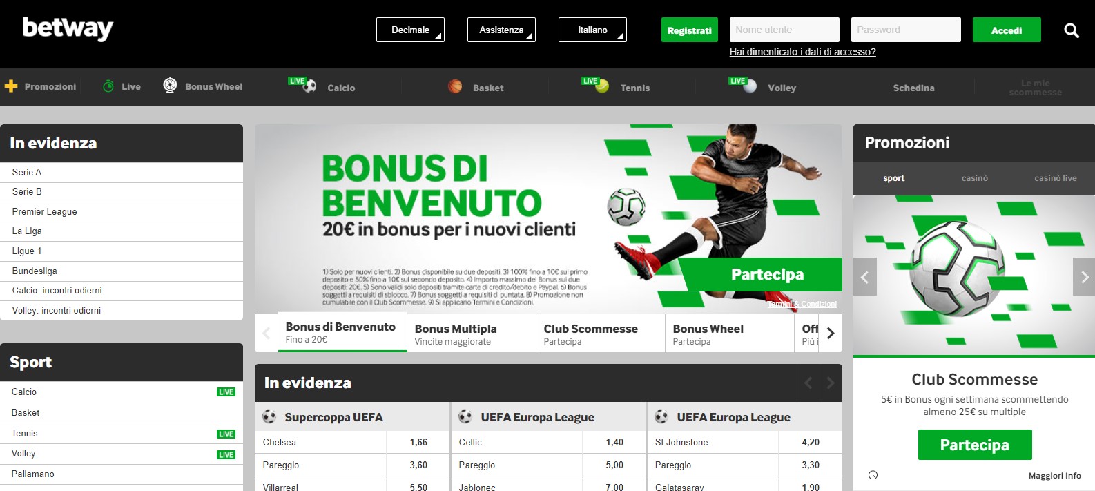 Criteri per selezionare un bookmaker per le scommesse live